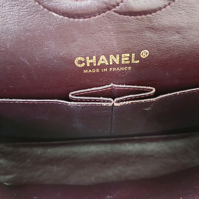 Chanel Classic Flap Medium Black Caviar Leather Gold-tone Hardware