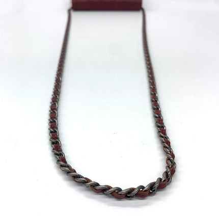 Sold Chanel Wallet on Chain Boy Half Flap Red Caviar Leather
