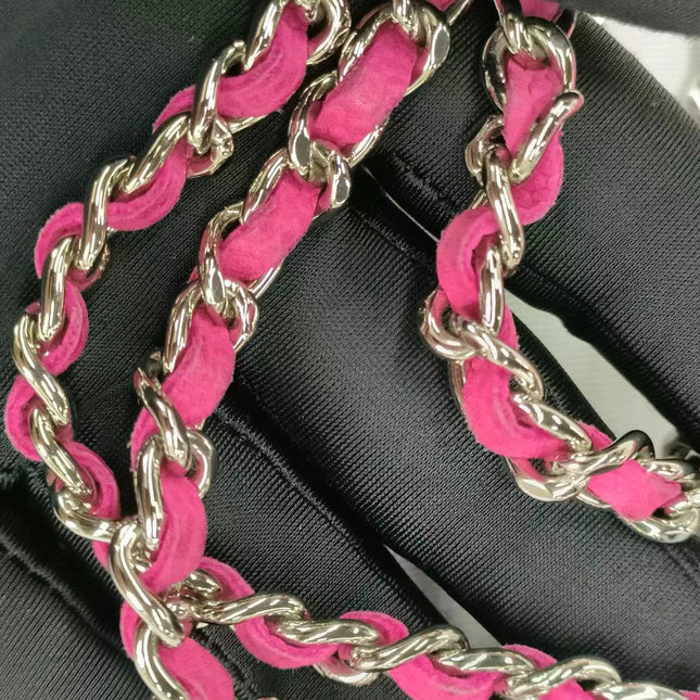 Sold Chanel Wallet on Chain Classic Flap Fuchsia Caviar Leather