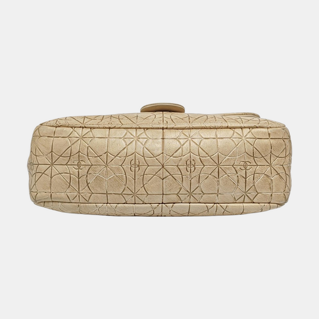 Chanel Paris-Moscou Moujik Flap Bag Beige Gold Lambskin Flap Bag