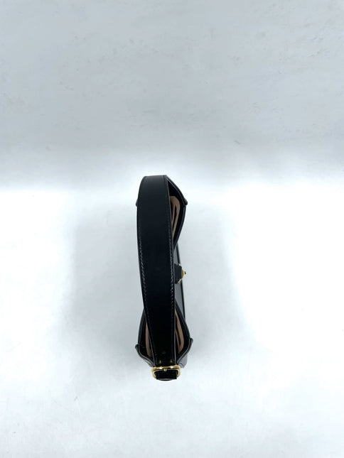 Sold Gucci Jackie 1961 Black Leather Bag with Adjustable Strap