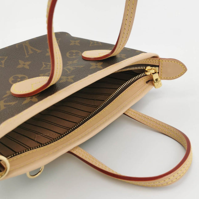 Sold Louis Vuitton Neverfull BB Mini Monogram with Strap