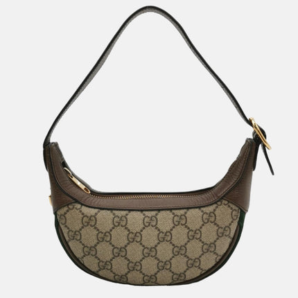Gucci Ophidia GG Mini Beige/Ebony Monogram Shoulder Bag-Luxbags