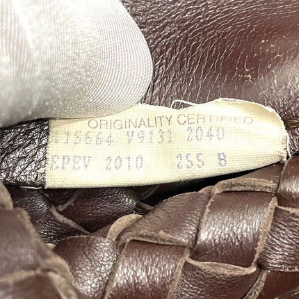 Bottega Veneta Cabat Tote Intreccio Leather Chocolate Brown 42cm