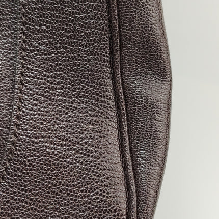 Gucci Jackie by Demna Soft Brown Lambskin Leather Silver Hardware