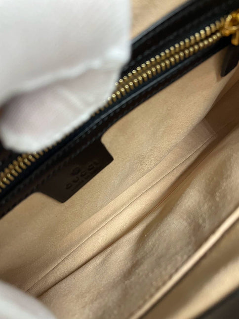 Sold Gucci Jackie 1961 Black Leather Bag with Adjustable Strap