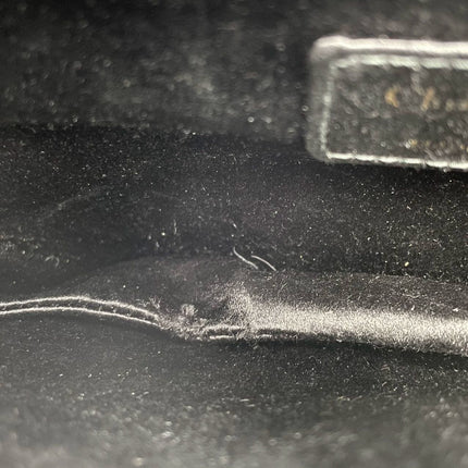 Dior Saddle Mini Silk Black with Crystal Embedded Buckles