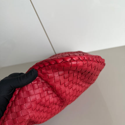 Bottega Veneta Veneta Hobo Maxi Dark Red Leather 51cm
