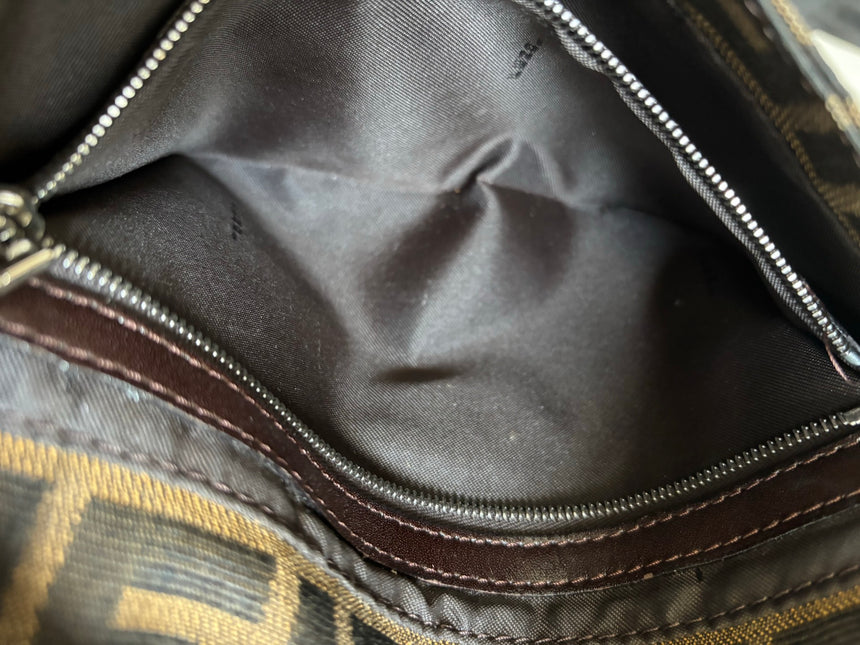 Fendi Baguette Classic Zucca Print Fendi Monogram