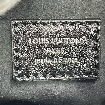 Louis Vuitton CarryAll Cargo Vibe PM Small Lambskin Leather So Black Shoulder Bag
