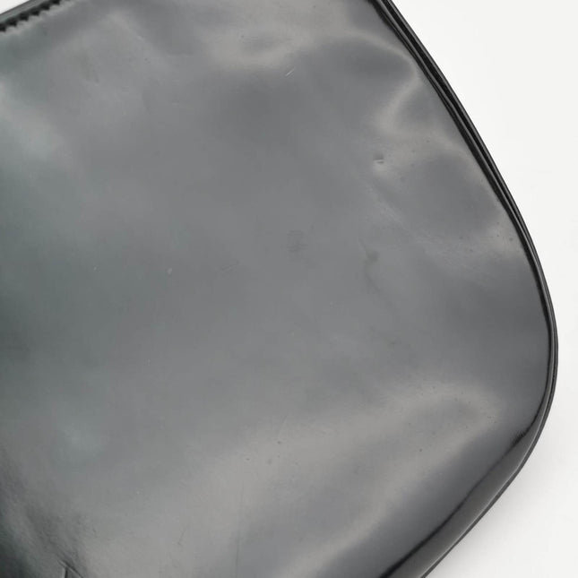 Sold Prada Cleo Black Smooth Leather Shoulder Bag