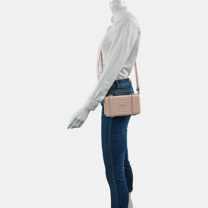 Rimowa Personal Aluminium Cross-Body Bag Ballerina Pink