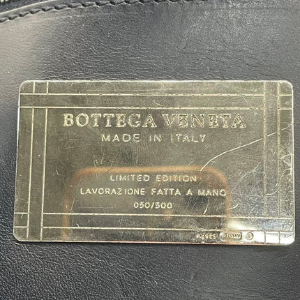Bottega Veneta Cabat Large Intreccio Leather Tote Bag Black 40cm