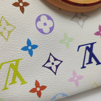 Louis Vuitton x Takashi Murakami Speedy 40 White Multicolor