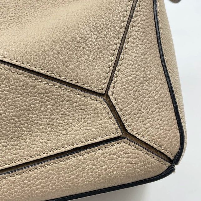 Sold Loewe Puzzle Small Sand Beige Crossbody Bag