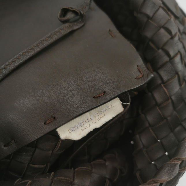 Bottega Veneta Cabat Tote Intreccio Leather Milk Chocolate Brown 40cm