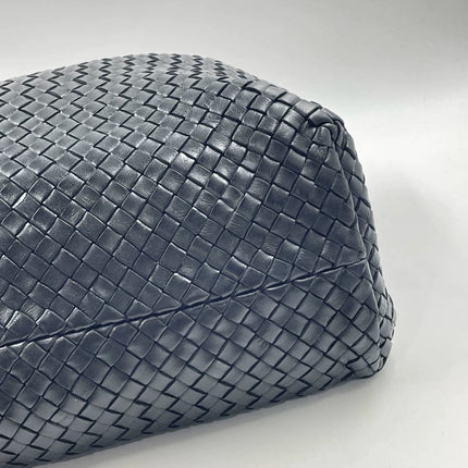 Bottega Veneta Cabat Large Intreccio Leather Tote Bag Black 40cm