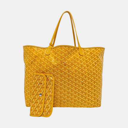 Goyard Saint Louis GM grand cabas jaune 2014