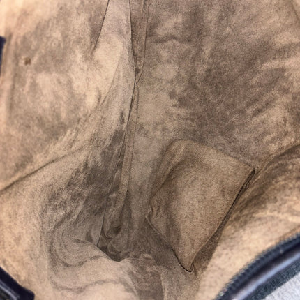 Bottega Veneta Veneta Hobo Dark Navy Intreciatto Leather Bag Large 47cm