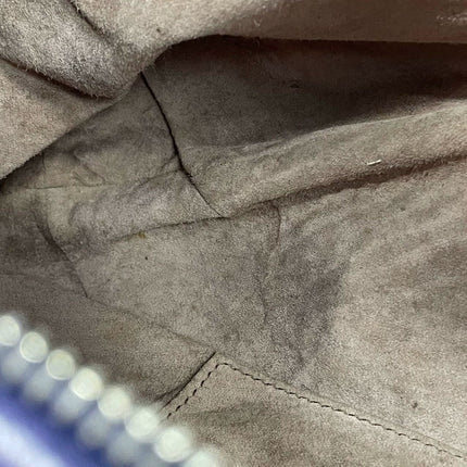 Bottega Veneta Hobo Bag Lambskin leather Navy Medium 47cm