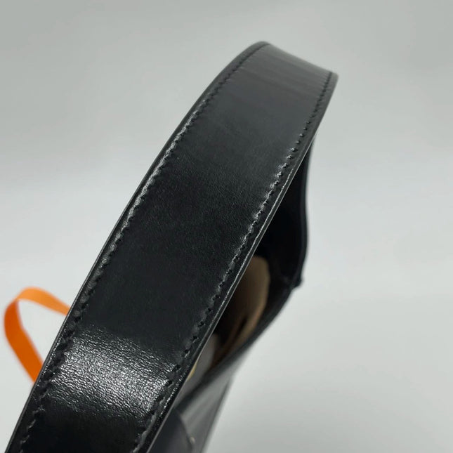 Sold Gucci Jackie 1961 Black Leather Bag Small with Adjustable Strap