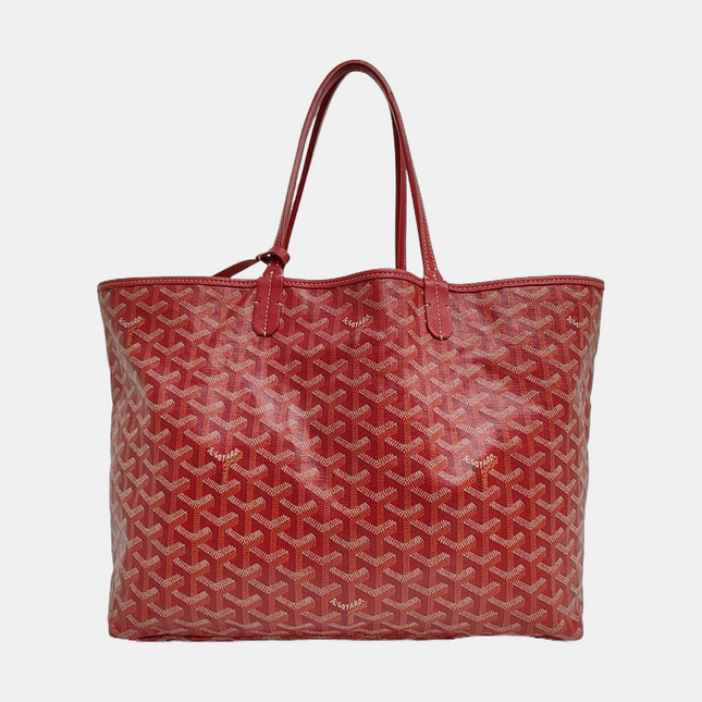 Goyard Saint Louis PM Tote Medium Red With Star