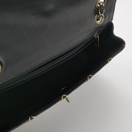 Chanel Wild Stitch Flap Black Leather with Stitching Detail 2000-2002