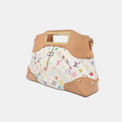 Louis Vuitton x Takashi Murakami Judy Medium White Multicolor