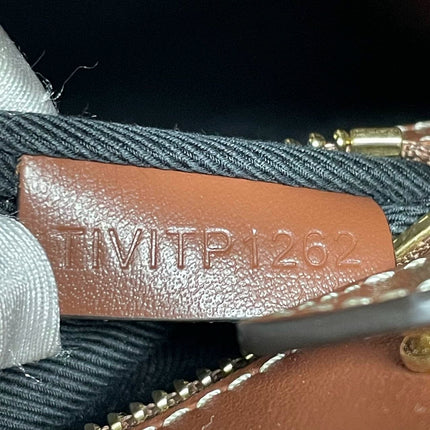 Sold Burberry Title Tote Small Leather Handbag