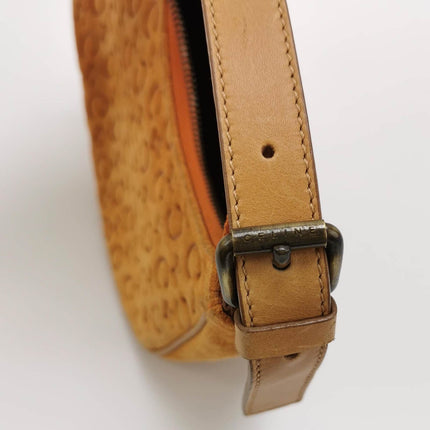 Sold Celine Ava Hobo Pumpkin Caramel Brown Suede Leather Vintage Shoulder Bag
