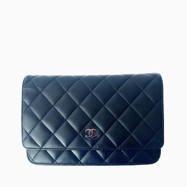 Sold Chanel Wallet On Chains WOC Timeless/ Classic Black-Luxbags