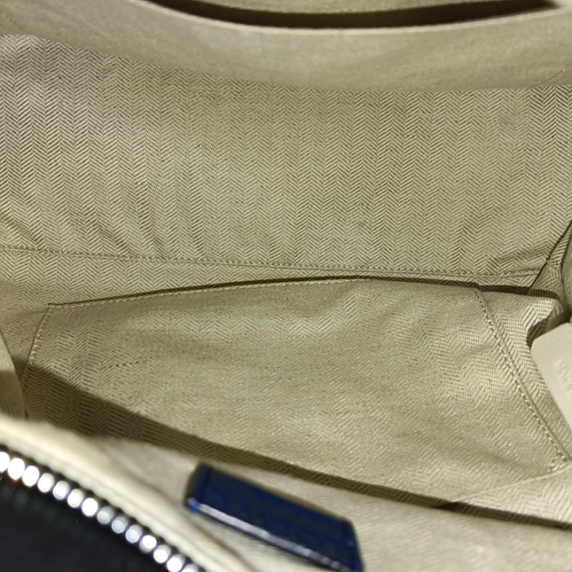 Loewe Puzzle Medium Multicolor Navy Calfskin leather bag