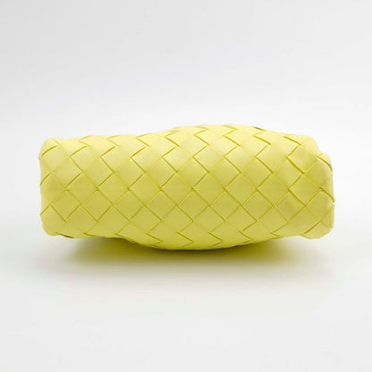 Bottega Veneta Pouch Mini Leather Lemon Yellow