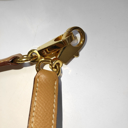 Hermes Kelly 32 Sesame Epsom Retourne Gold Hardware 1993