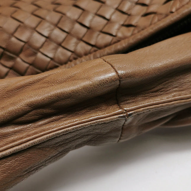 Bottega Veneta Belly Hobo Milk Chocolate Brown Maxi 50cm Intrecciato Leather