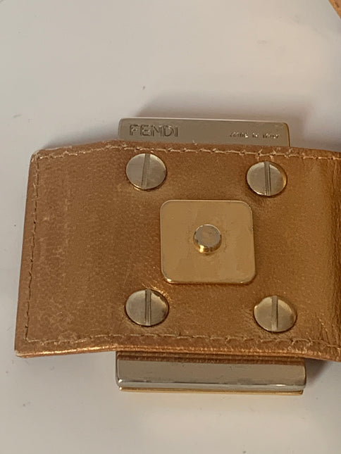 Sold FENDI Baguette Glitter beads Lilac