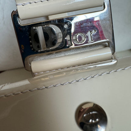 Dior Limited Edition Rare Columnbus Dior Strict Chic White Rhinestones Bag