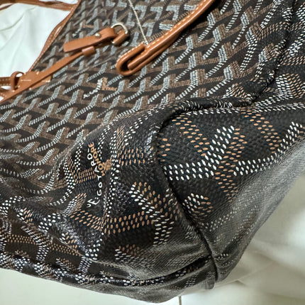 Sold Goyard Saint Louis PM Tote Medium Brown 2016