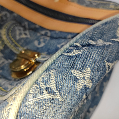 Louis Vuitton Denim Neo Speedy Boston Bag