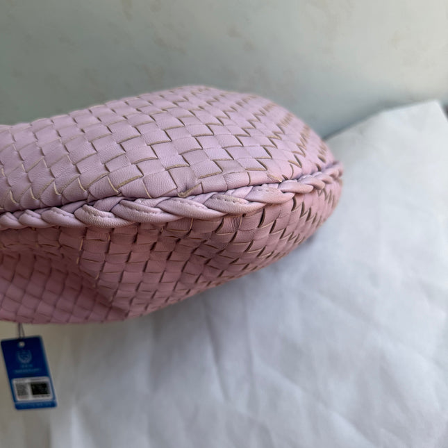 Bottega Veneta Hobo Bag Lambskin leather Lilac Purple Large 47cm