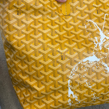 Goyard Bunny Saint Louis PM Medium Tote Yellow Special Collection Rabbit 2021