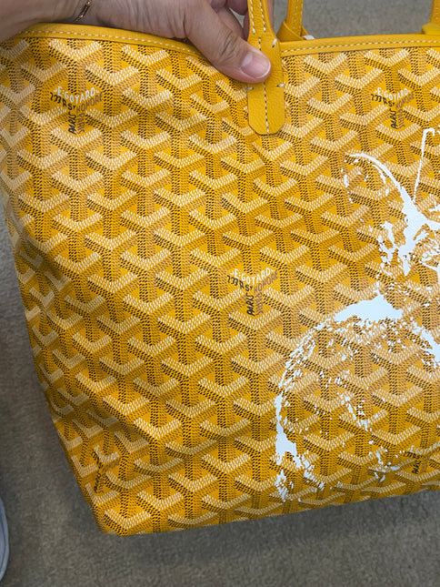 Goyard Bunny Saint Louis PM Medium Tote Yellow Special Collection Rabbit 2021