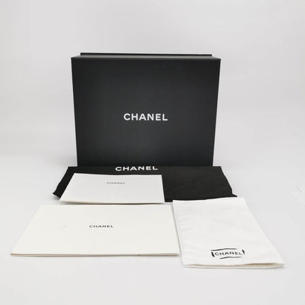 Sold Chanel 22 Hobo Bag Mini Shiny Calfskin Leather Black with Gold-tone Hardware