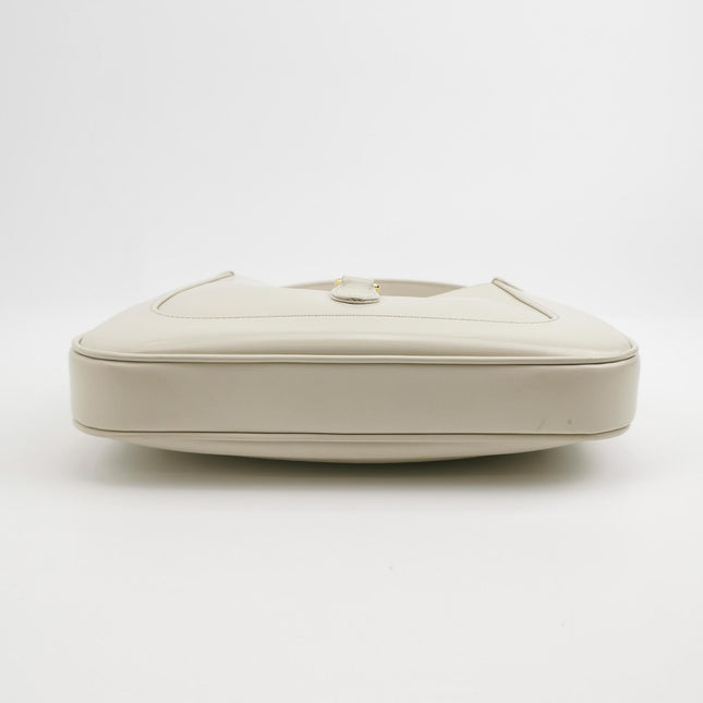 Gucci Jackie 1961 Small Leather Bag White with Strap