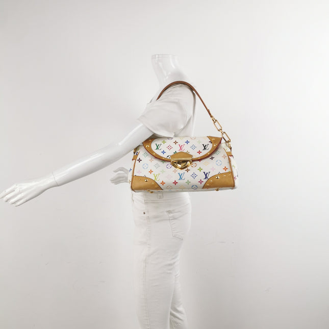 Louis Vuitton x Takashi Murakami Beverly Medium Shoulder Bag