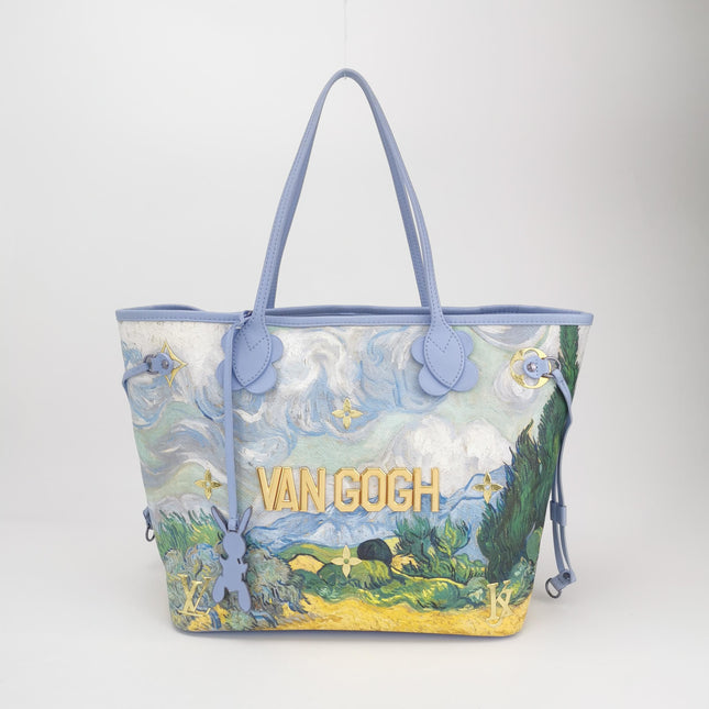 Louis Vuitton x Jeff Koons Masters Van Gogh Neverfull MM Tote Medium