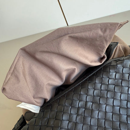 Bottega Veneta Belly Hobo Intrecciato Black Nappa Leather Small 40cm