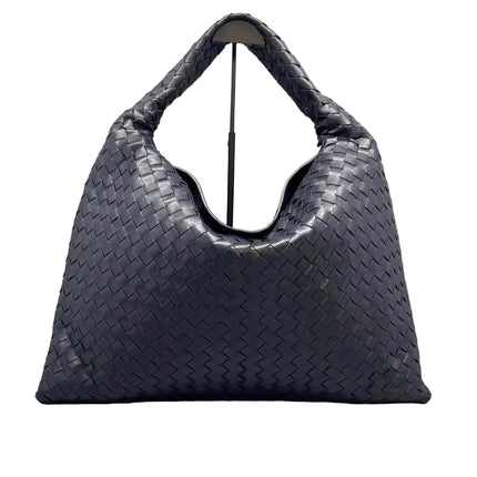 Bottega Veneta Hop Large Leather Navy Hobo Bag 55cm