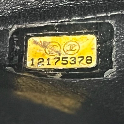 Chanel Classic Flap Medium Black Caviar Leather with 24k Gold Hardware, 2008-2009