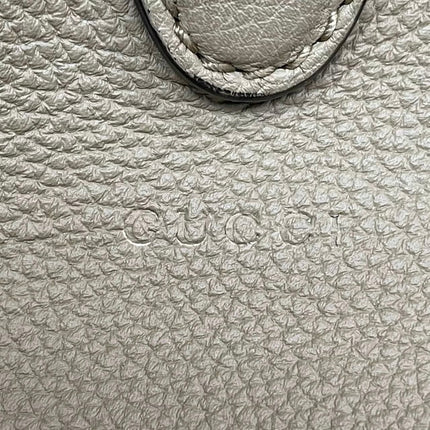 Gucci Jackie Beige Sand Leather Silver Hardware